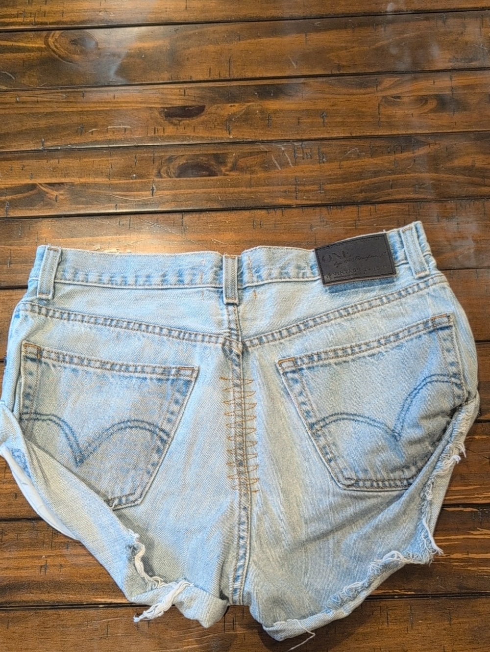 One Teaspoon Vintage Bandits Jean Shorts